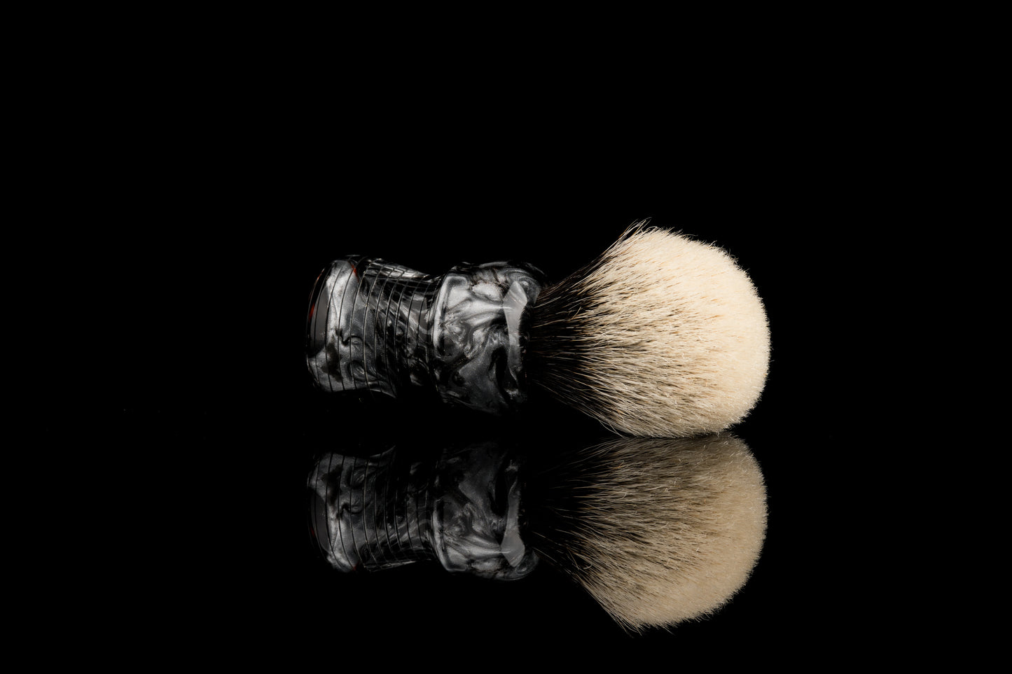 Compass - ‘Ink’ shaving brush handle