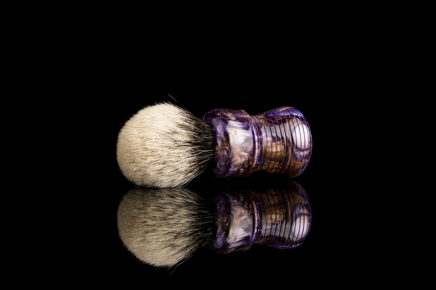 Compass - ‘Milky Way’ shaving brush handle