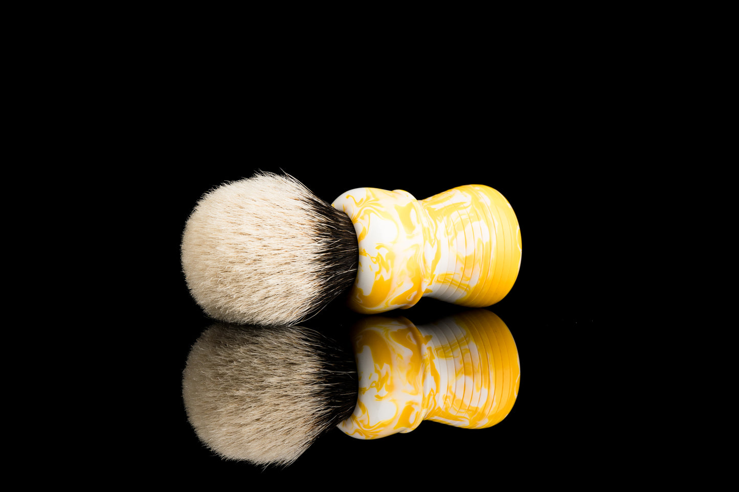 Compass - ‘Lemon’ shaving brush handle