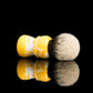 Compass - ‘Lemon’ shaving brush handle