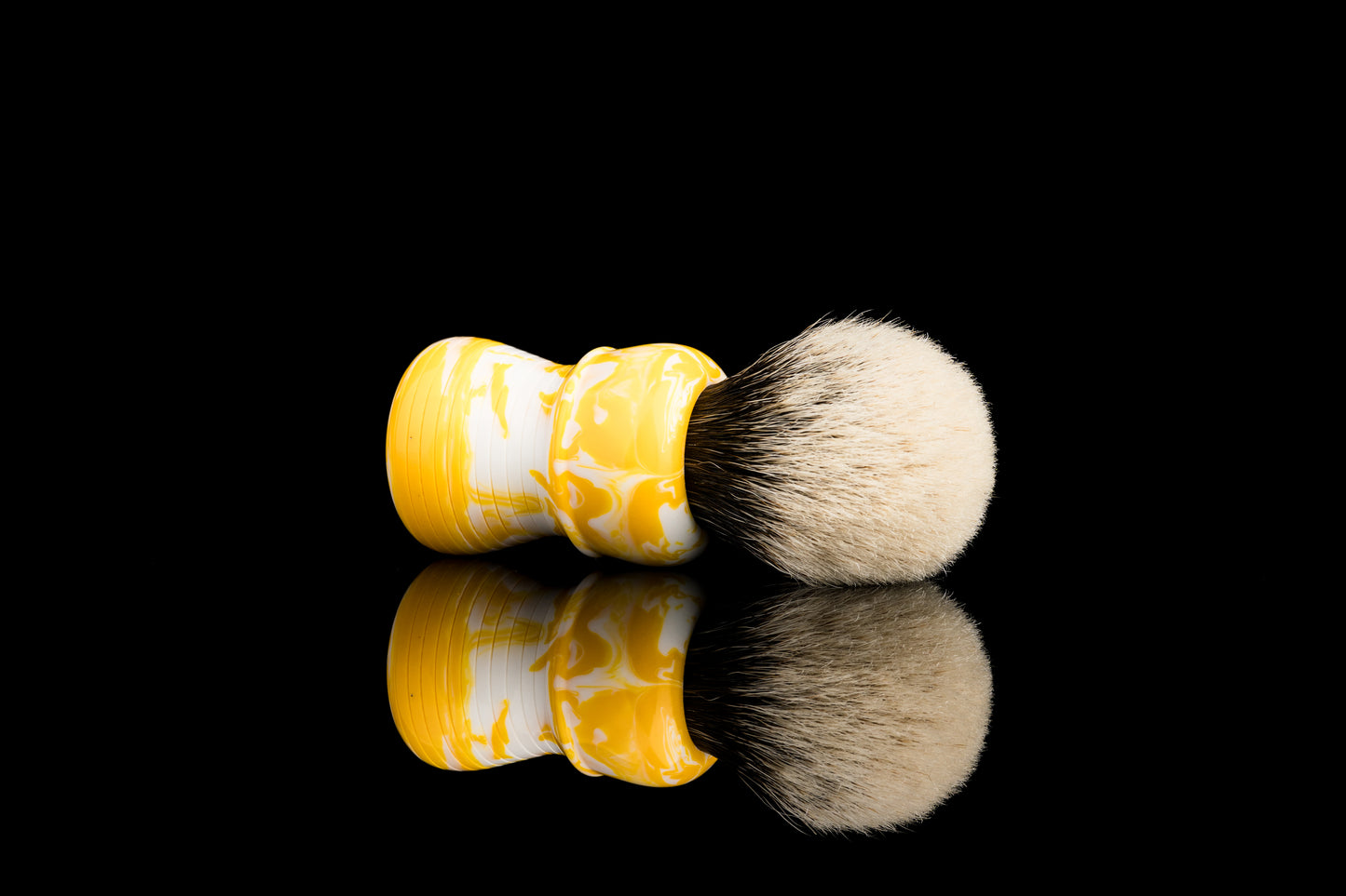 Compass - ‘Lemon’ shaving brush handle