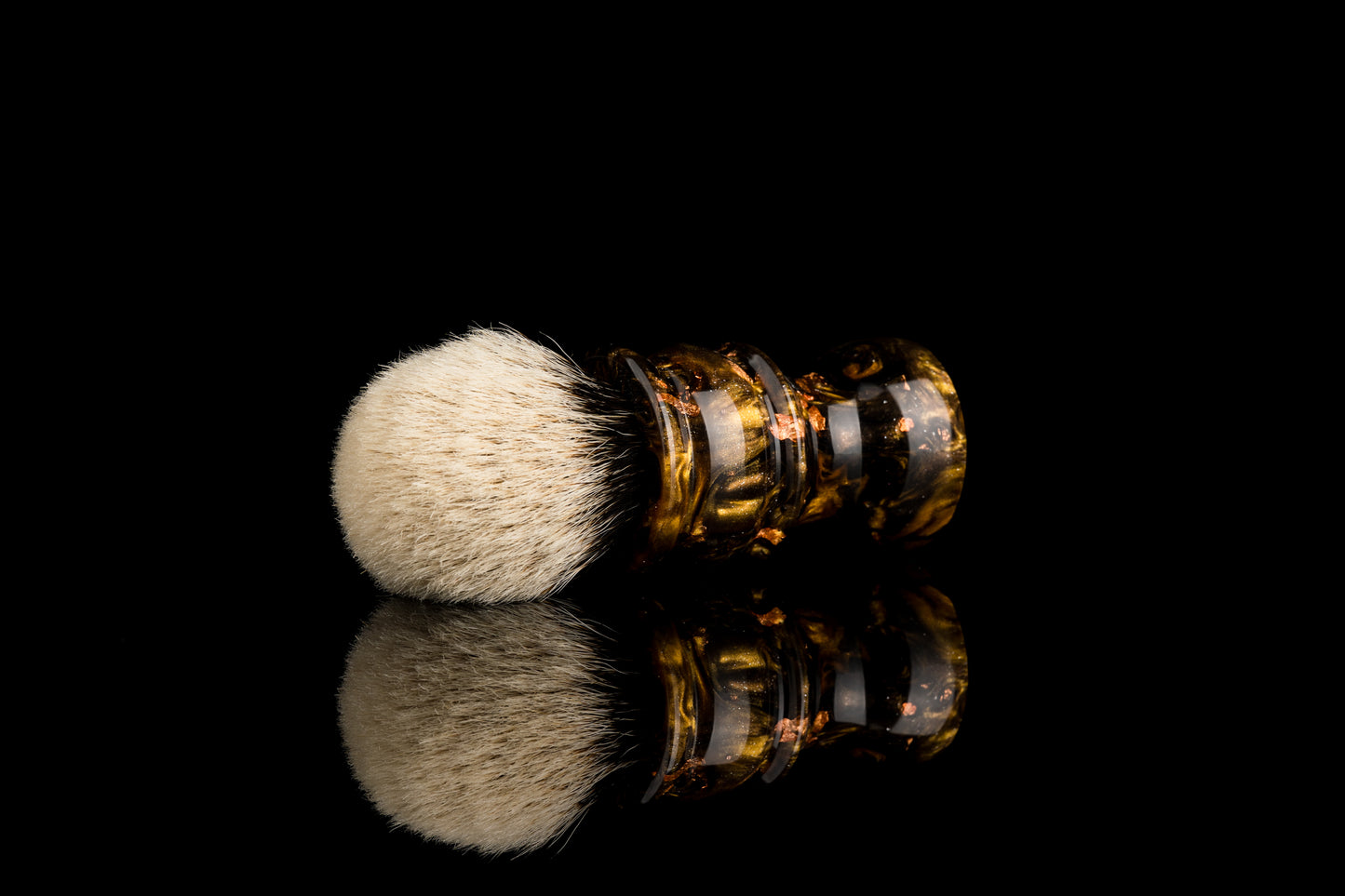Pandora - ‘Solar flares’ shaving brush handle