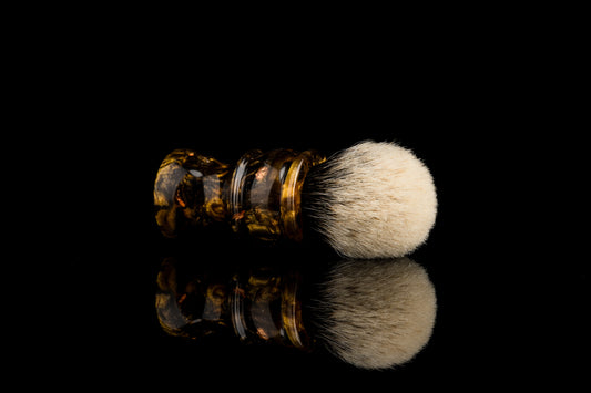 Pandora - ‘Solar flares’ shaving brush handle