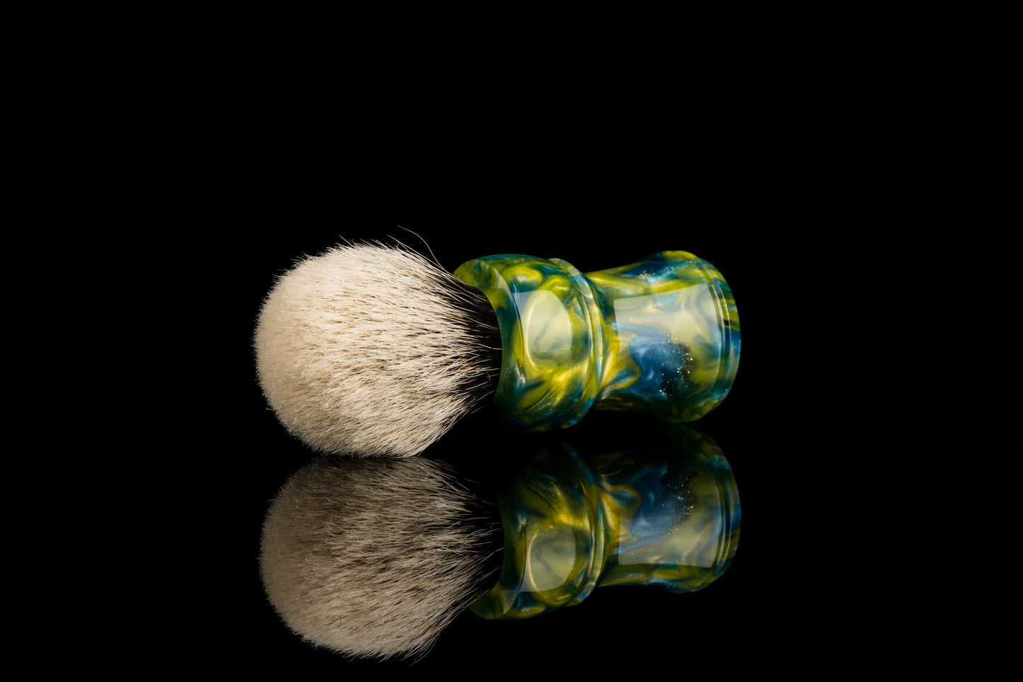 Climber - ‘Green algae’ shaving brush handle