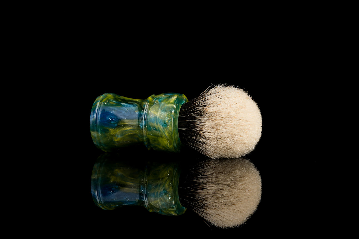 Climber - ‘Green algae’ shaving brush handle