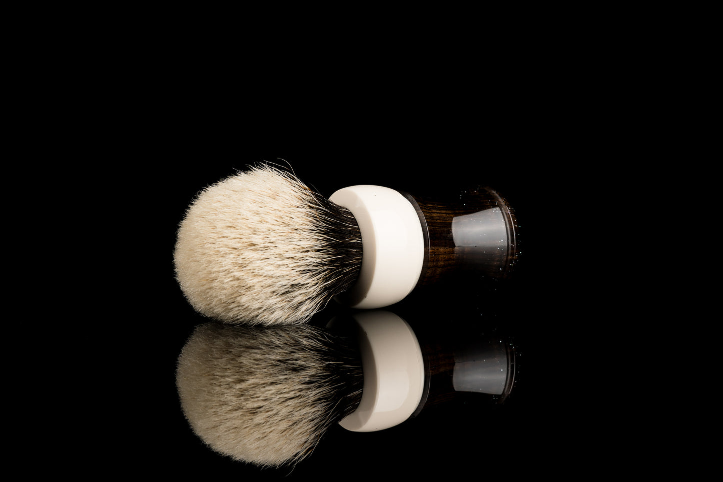 Climber - Glaze X Wood Hybrid -‘Nature’ shaving brush handle