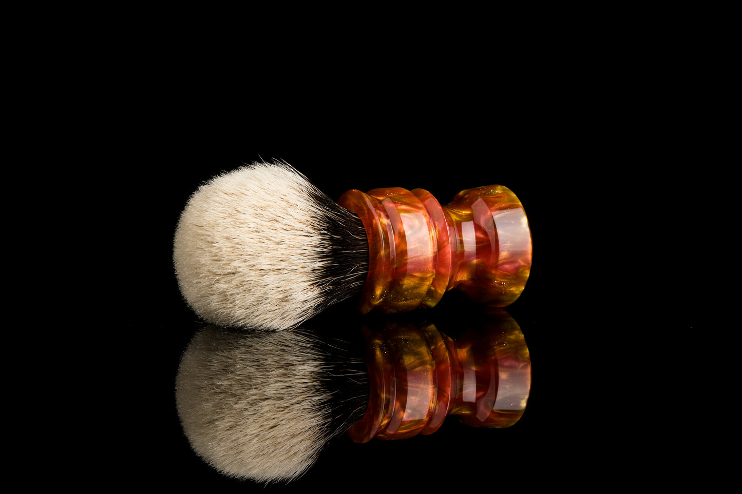 New Chubby - ‘Fiery ’ shaving brush handle