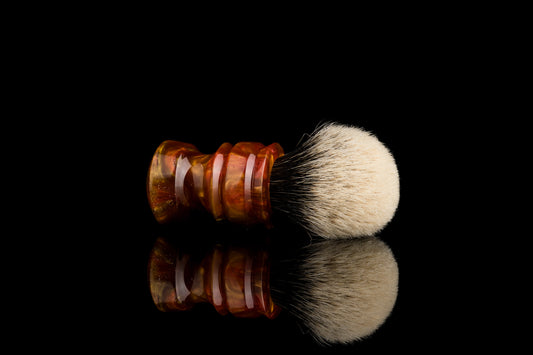 New Chubby - ‘Fiery ’ shaving brush handle