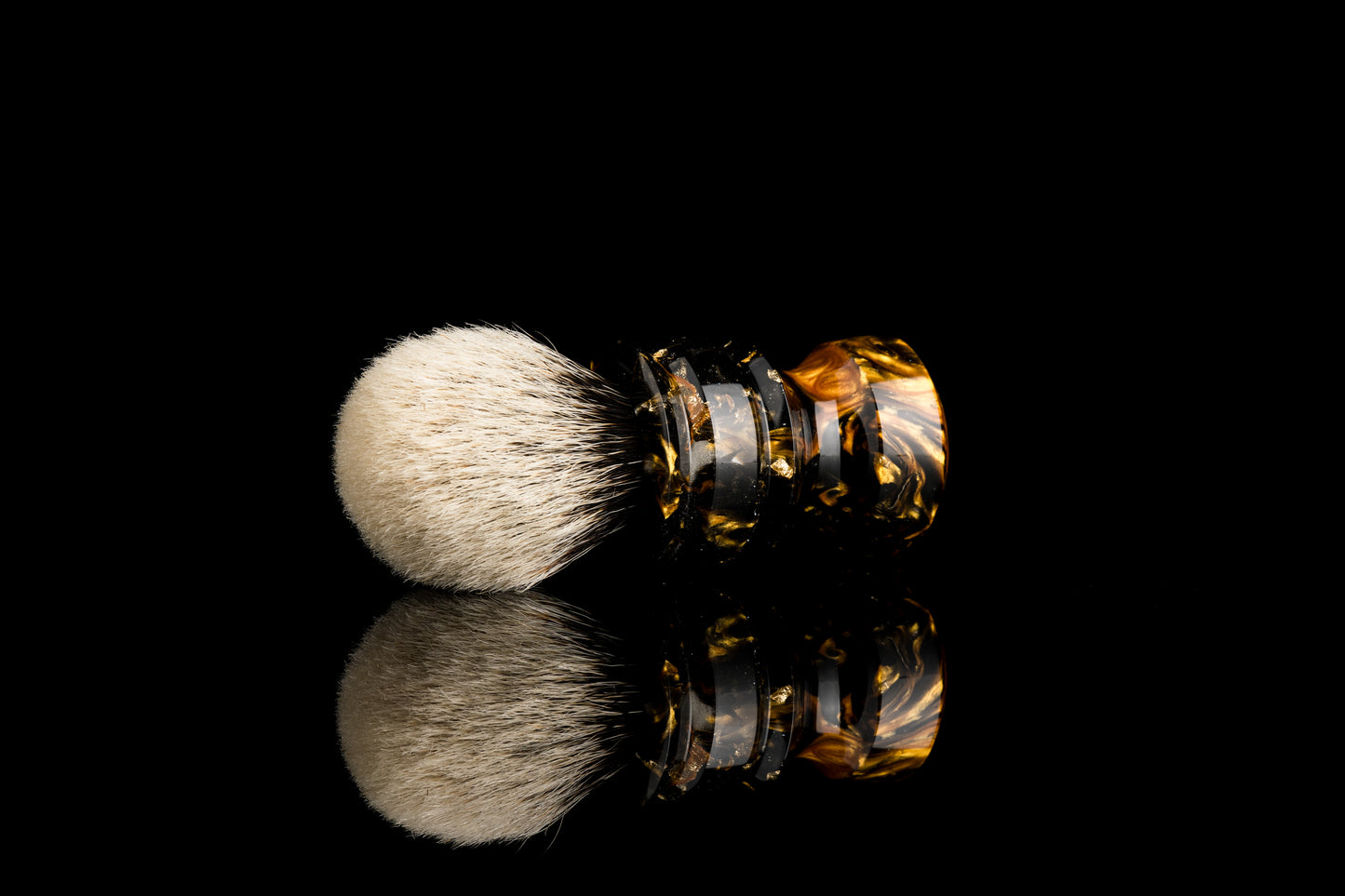 New Chubby - ‘Solar Flares’ shaving brush handle