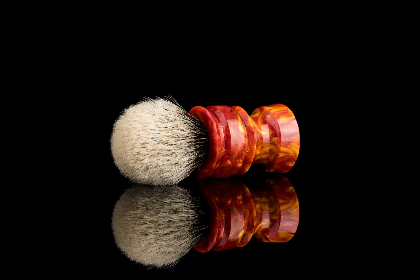 New Chubby - ‘Scorching Sun’ shaving brush handle