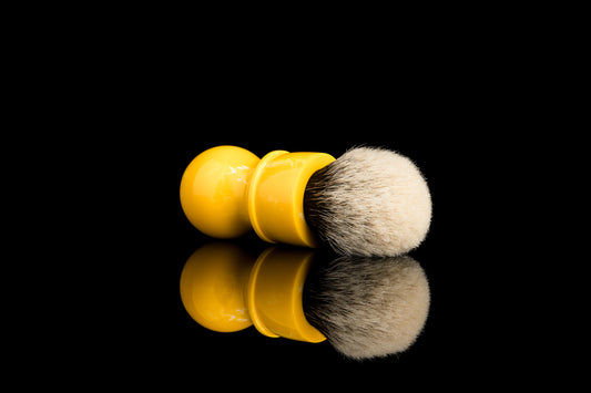 Destiny- ‘Lemon’ shaving brush handle