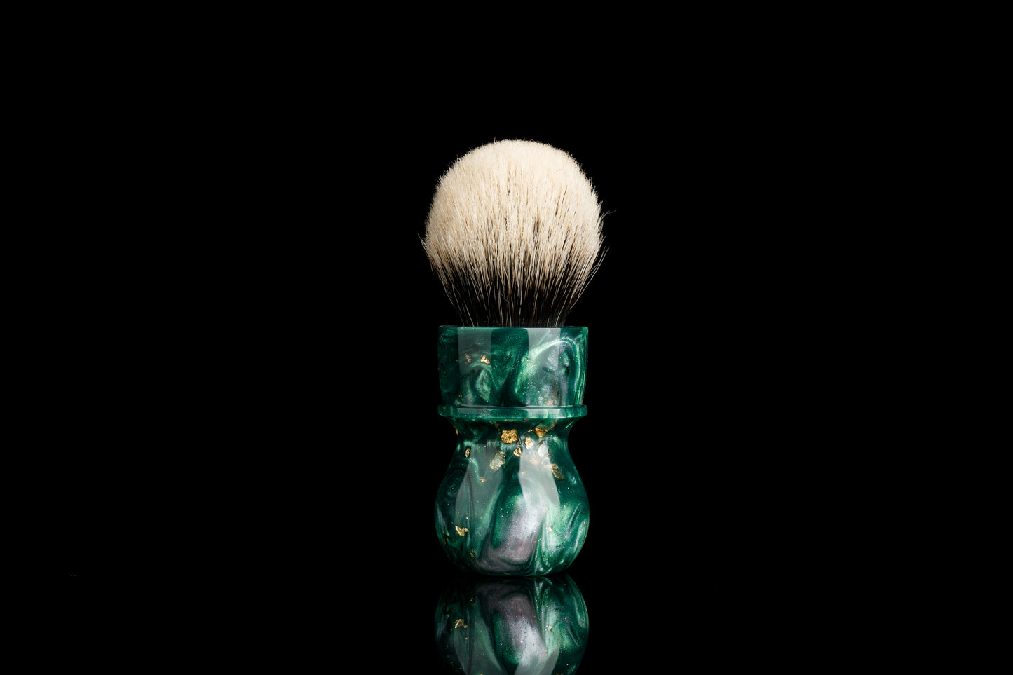 Destiny- ‘Peacock’ shaving brush handle