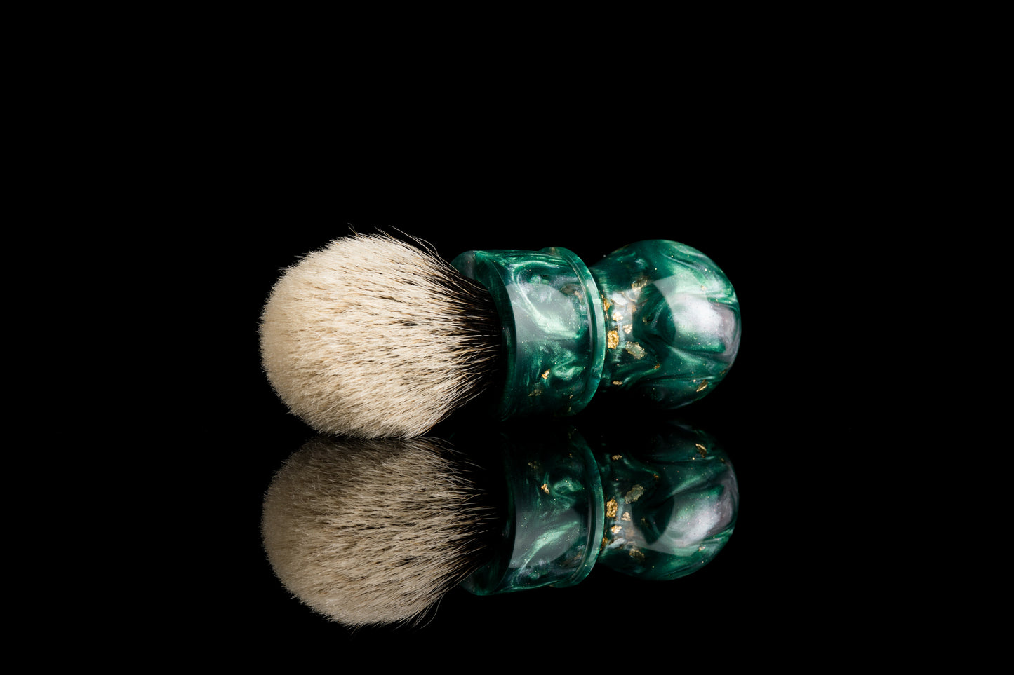 Destiny- ‘Peacock’ shaving brush handle