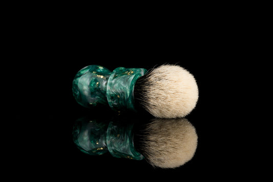 Destiny- ‘Peacock’ shaving brush handle