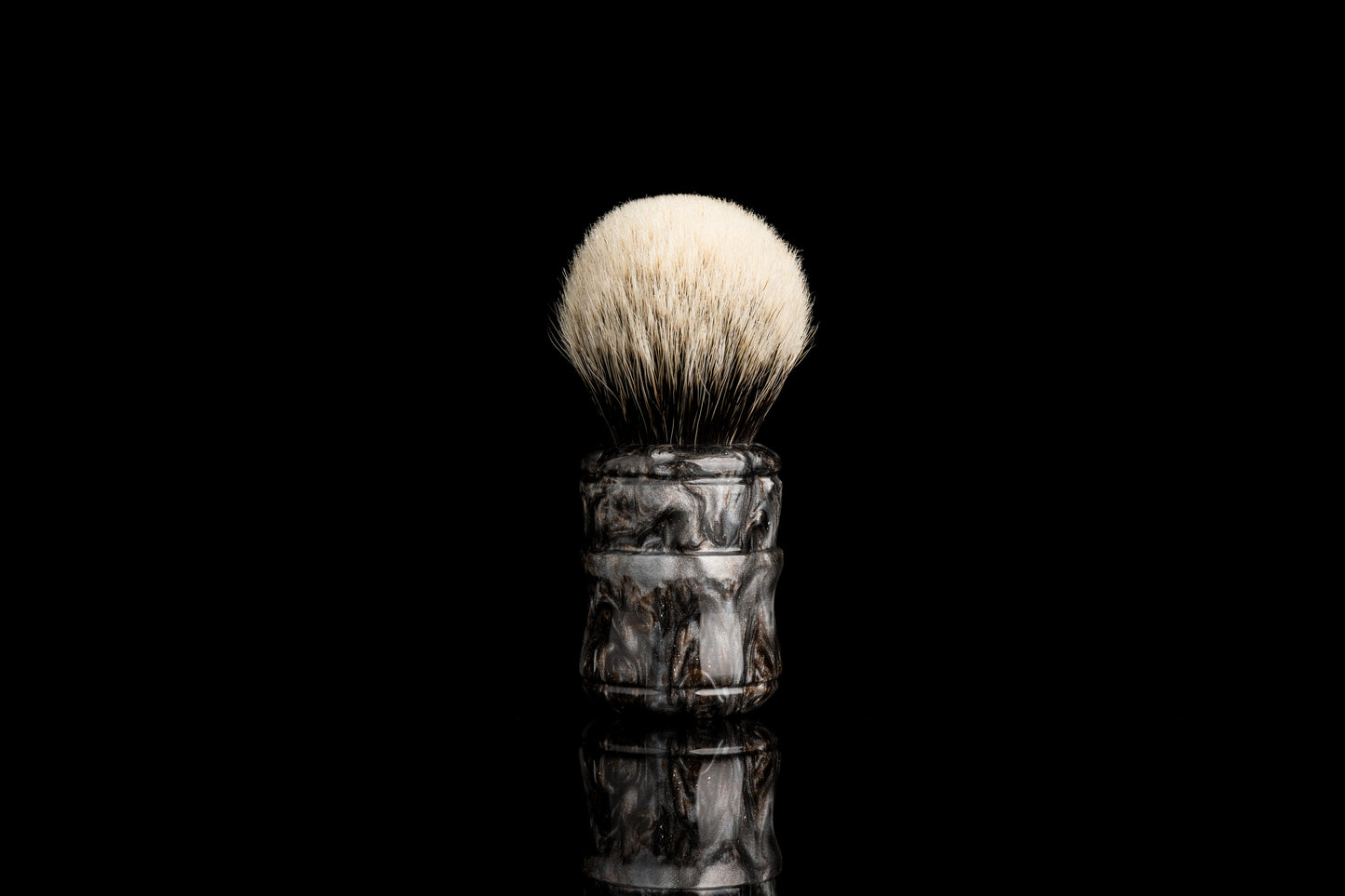 Connon - 'Metal Storm' shaving brush handle