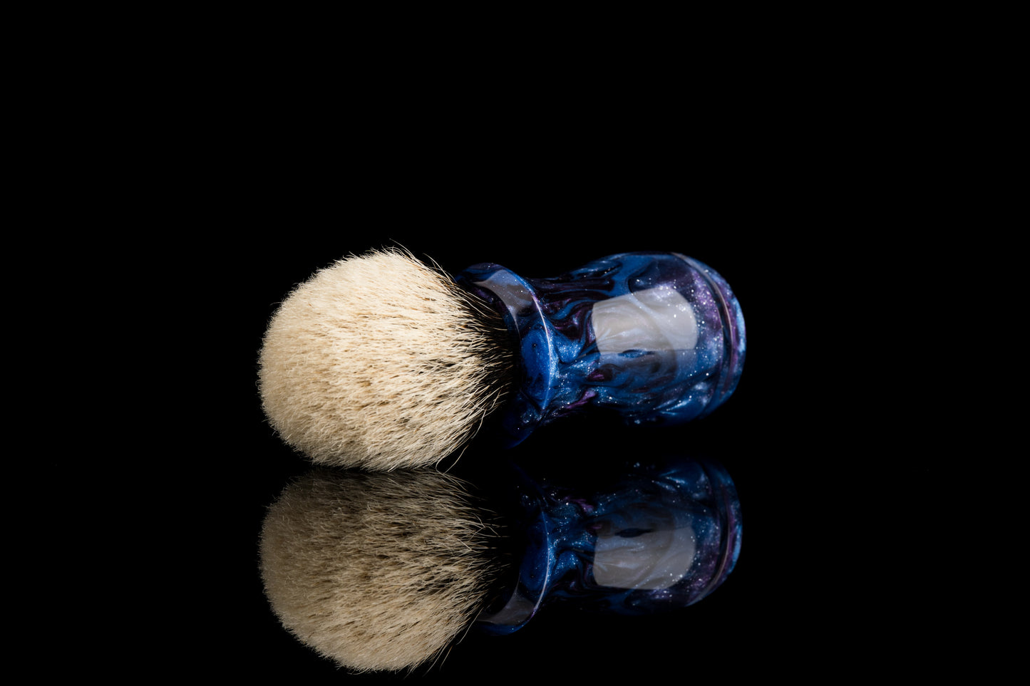 Element  - 'Azure starry sky 'shaving brush handle