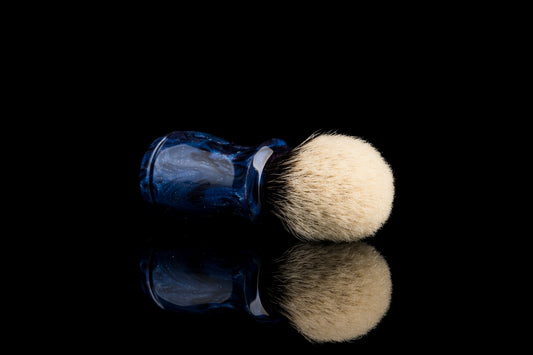 Element  - 'Azure starry sky 'shaving brush handle