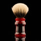 Ding - 1 -  Red Glass shaving brush handle