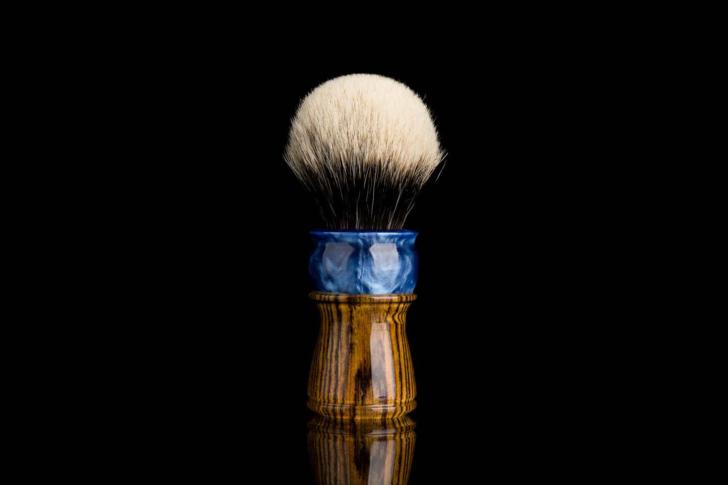 Exceed-贰-Glaze-'Deep Sea' shaving brush handle