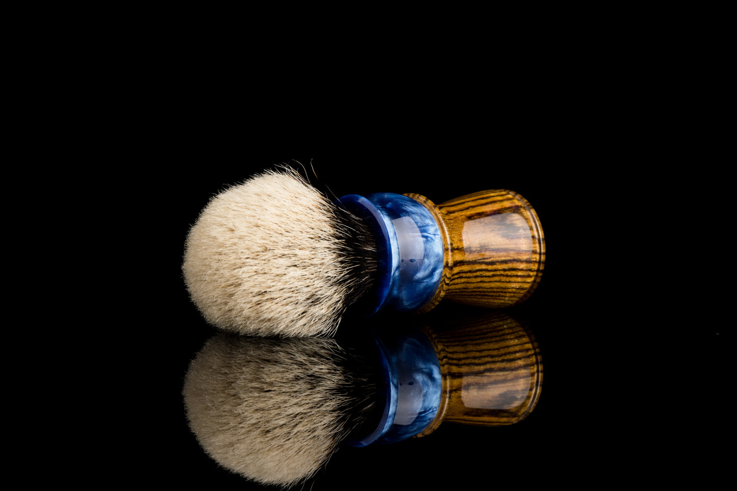 Exceed-贰-Glaze-'Deep Sea' shaving brush handle