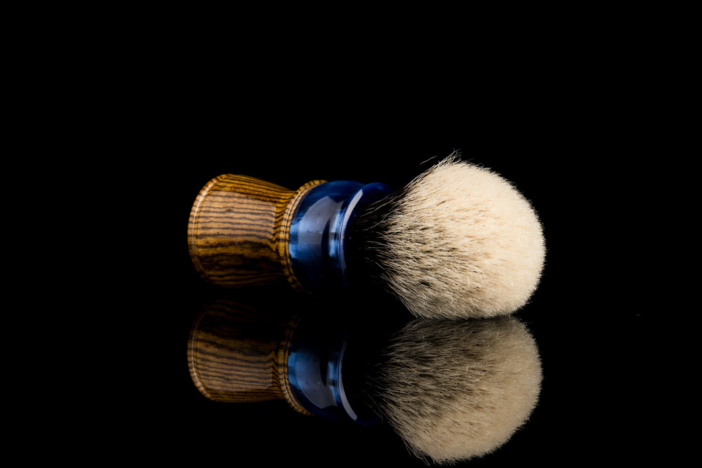 Exceed-贰-Glaze-'Deep Sea' shaving brush handle