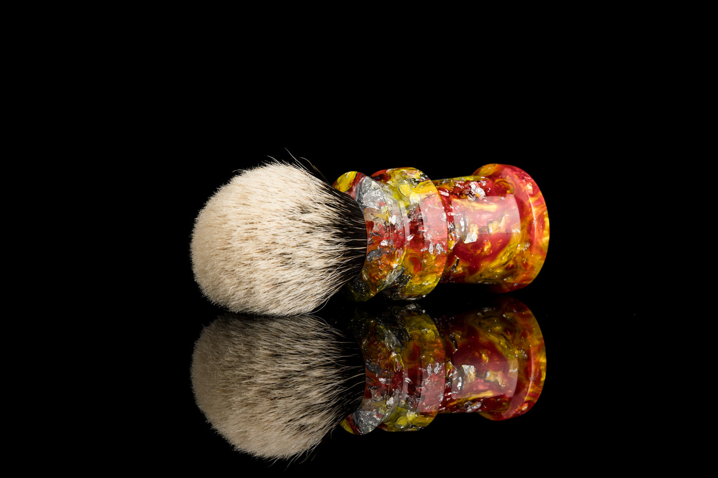 Ding - ‘Yellowstone Volcano’ shaving brush handle