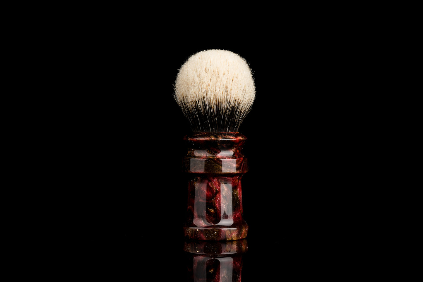 Ding - ‘Crimson’ shaving brush handle