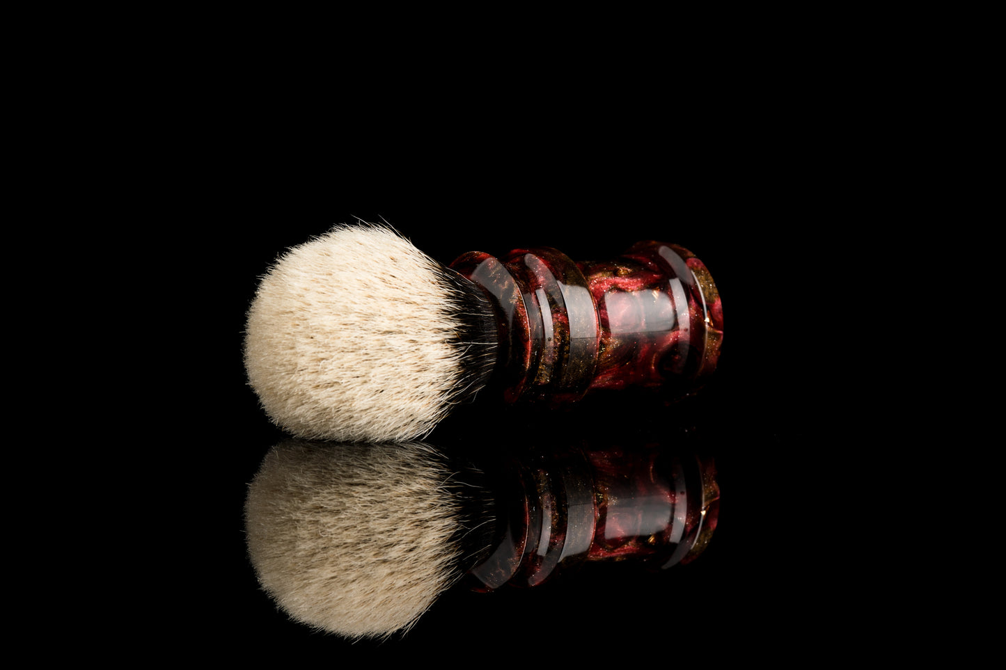 Ding - ‘Crimson’ shaving brush handle