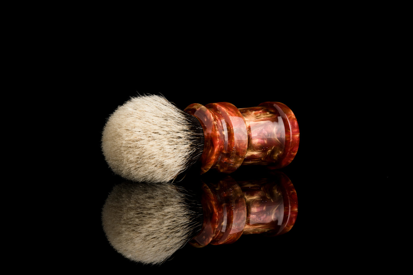Ding - ‘Fiery’ shaving brush handle