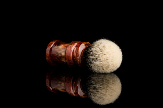 Ding - ‘Fiery’ shaving brush handle