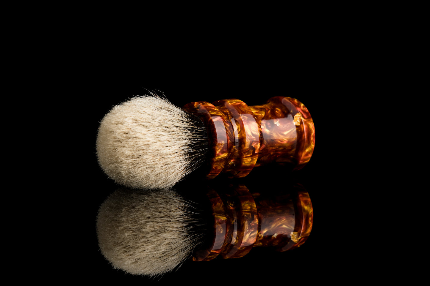 Ding - ‘Solar Flares’ shaving brush handle