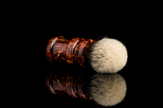 Ding - ‘Solar Flares’ shaving brush handle