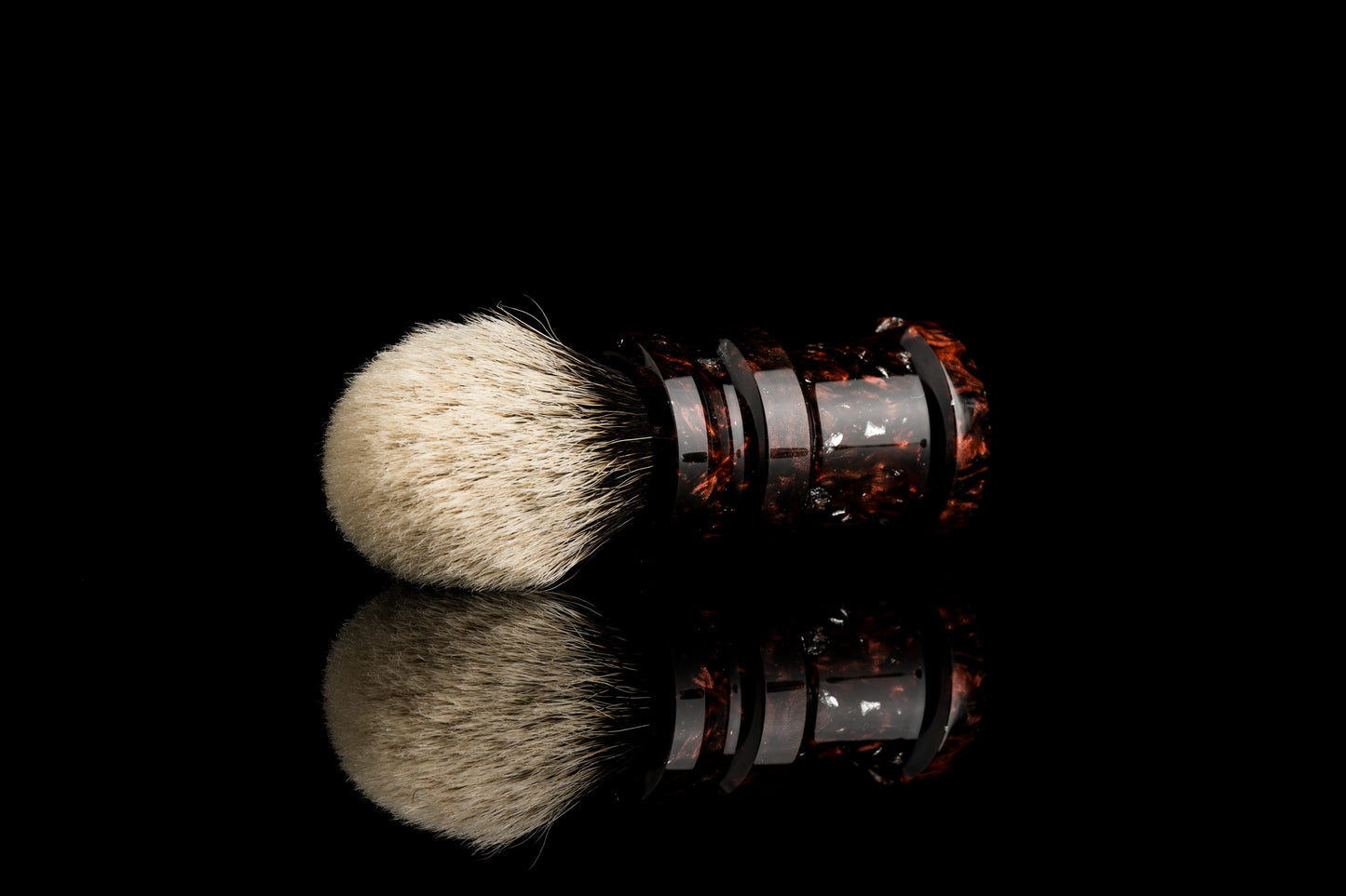 Ding - ‘Crimson’ shaving brush handle