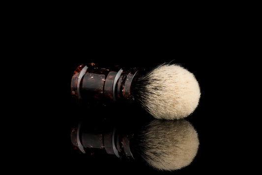 Ding - ‘Crimson’ shaving brush handle