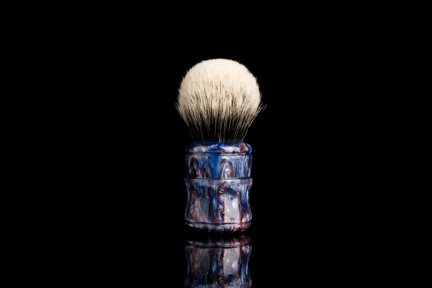 Connon - 'Blue-ringed octopus' shaving brush handle