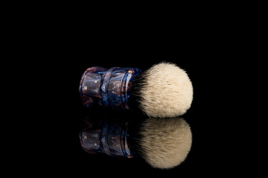 Connon - 'Blue-ringed octopus' shaving brush handle
