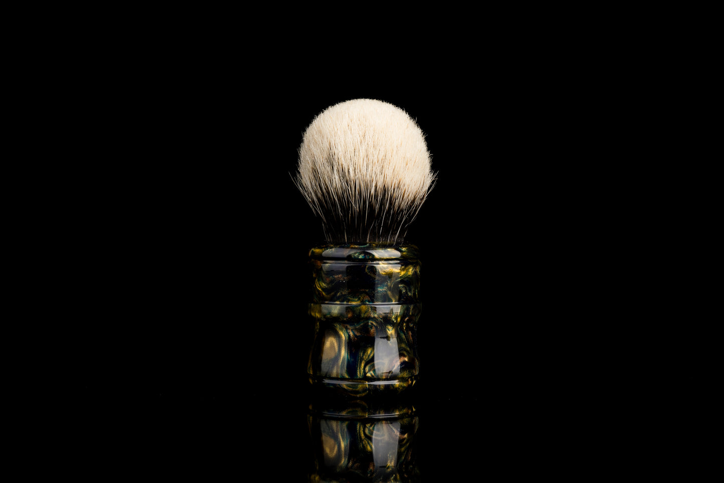 Connon - 'Solar flares' shaving brush handle
