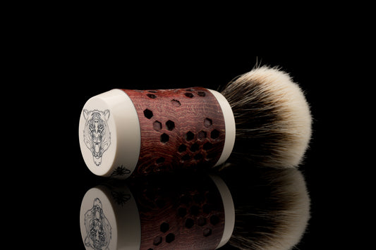Exceed-Honeycomb Limited Edition Shaving Brush Handle No.3
