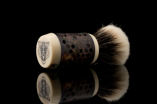 Exceed-Honeycomb Limited Edition Shaving Brush Handle No.5