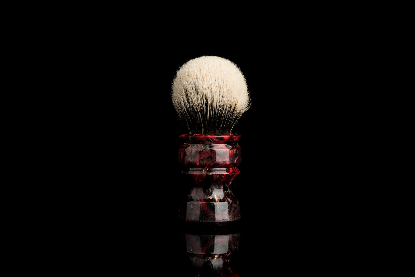 New Chubby - ‘Crimson’ shaving brush handle
