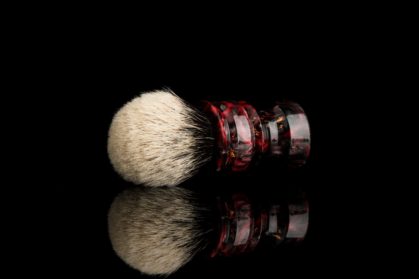 New Chubby - ‘Crimson’ shaving brush handle