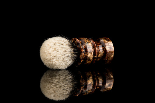 New Chubby - ‘Saturn's surface’ shaving brush handle