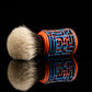 Lattice-Labyrinth Master shaving brush handle #8