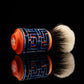 Lattice-Labyrinth Master shaving brush handle #12