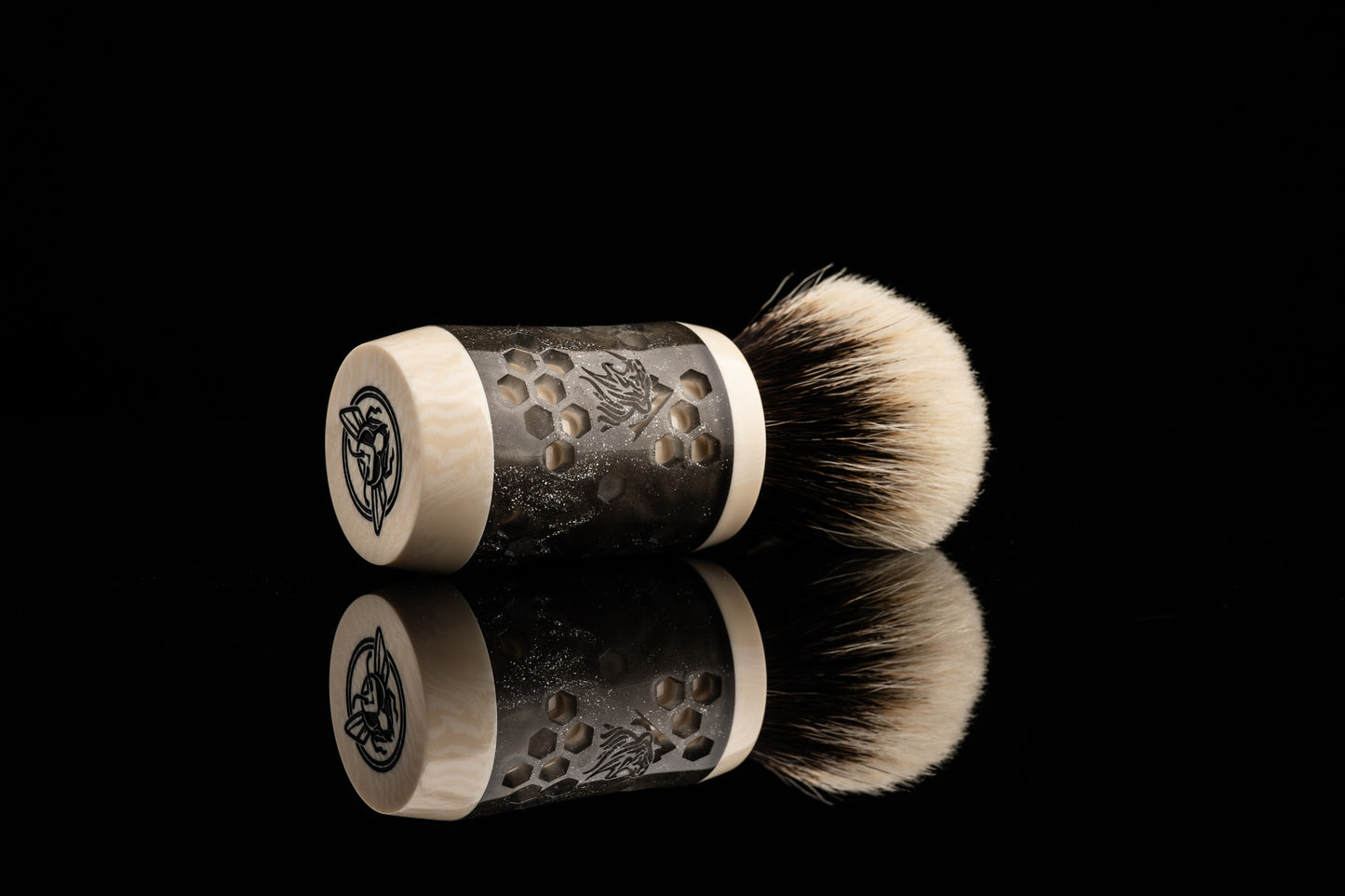 Honeycomb Master Edition shaving brush handle - #16