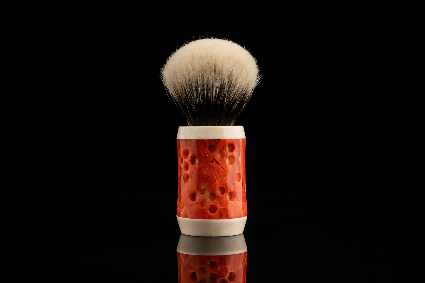 Honeycomb Master Edition shaving brush handle - #15