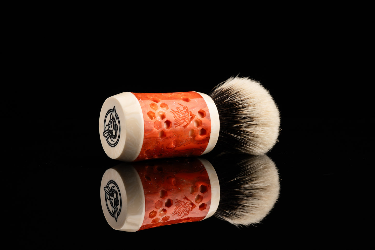Honeycomb Master Edition shaving brush handle - #15