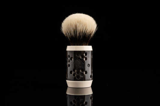 Honeycomb Master Edition shaving brush handle - #14