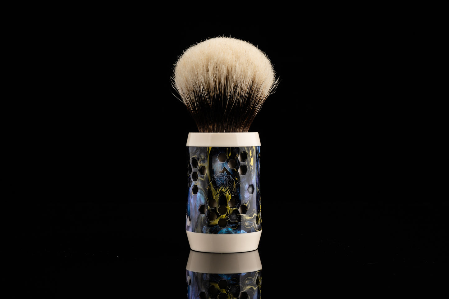 Honeycomb Master Edition shaving brush handle - #13