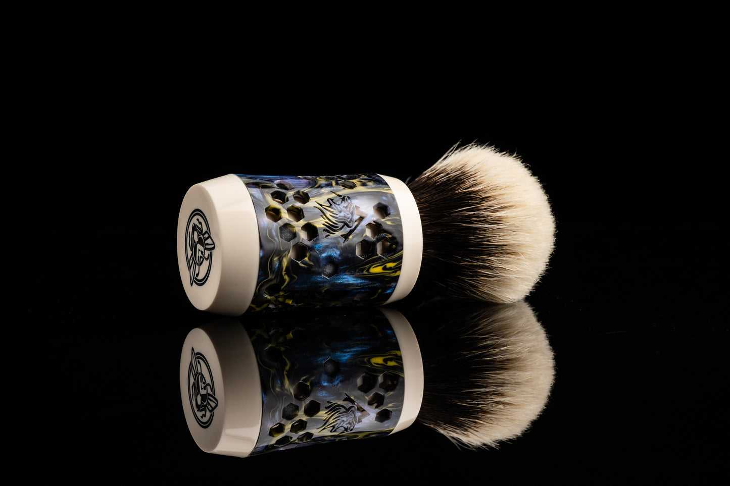 Honeycomb Master Edition shaving brush handle - #13